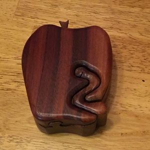 Hand crafted puzzle box.